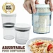 Adjustable Food Container